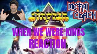 Stryper  When We Were KIngs  Officlal Video   REACTION [upl. by Hagai]