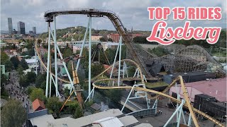 Top 15 Rides at Liseberg [upl. by Sido]