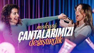 MAKYAJ ÇANTALARIMIZI DEĞİŞTİRDİK  wPelinBerk [upl. by Giliana]