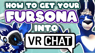 How to get YOUR FURSONA into VRCHAT  Retexturing Tutorial The Bottle Ep93 [upl. by Caryl]