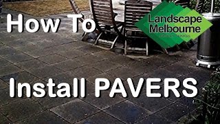 How to install paving [upl. by Ree]