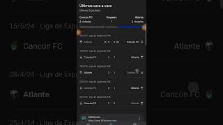 Cancun FC vs 11 Atlante Resumen Primera Liga de Expansion 20242025 [upl. by Romelle887]