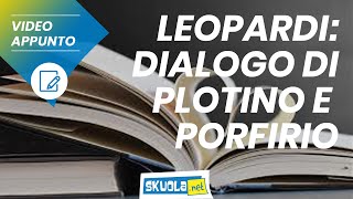 Leopardi Dialogo di Plotino e di Porfirio [upl. by Dleifxam514]