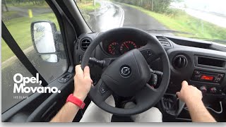 Opel Movano 23 CDTI 130 HP  4K POV Test Drive 105 Joe Black [upl. by Houlberg]