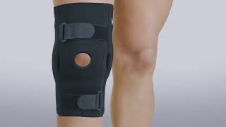 Hinged Knee Brace  Maximum Support for Knee Injuries amp Recovery [upl. by Eecats]