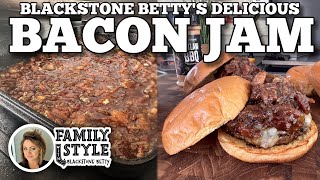 Blackstone Bettys Delicious Bacon Jam  Blackstone Griddles [upl. by Heise887]