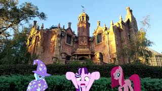 Ponies on The Haunted Mansion  Orlando [upl. by Ysle]