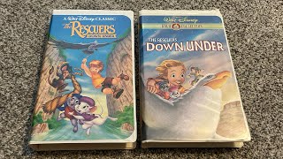 The Rescuers Down Under VHS Overview 2024 Edition [upl. by Tsepmet908]