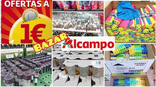 ALCAMPO 💶🛒🛍️ CAMPAÑA TODO 1€ BAZAR MUCHAS PLANTAS MENSJE LIBROS HOGAR Y MÁS Amunaysuscosas [upl. by Lewin47]