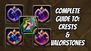 VALORSTONES amp CRESTS HOW TO OBTAIN amp FARM THESE VALUABLE UPGRADE RESOURCES WAR WITHIN [upl. by Ellah]