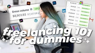 How to Become a Freelancer in 2024 💸 the ultimate stepbystep guide to freelancing for beginners [upl. by Grey]