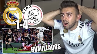 HINCHA del REAL MADRID reacciona a la HUMILLACIÓN Real Madrid 14 Ajax [upl. by Disharoon340]