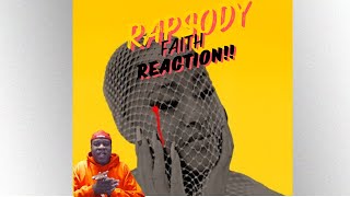 Rapsody  Faith ft Mantragold Reaction [upl. by Sinnek]