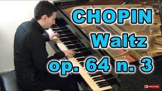 Chopin Waltz op 64 n 3 쇼팽 왈츠 op 64 No 3 피아노 [upl. by Elleirua]