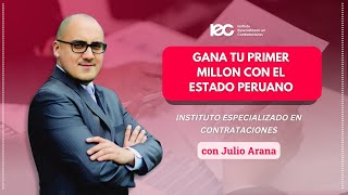 APRENDE COMO GANAR TU PRIMER MILLON LICITANDO CON EL ESTADO PERUANO [upl. by Aeila]