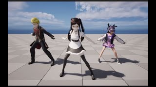 UE5 Animation 31 VRoid Studio模型轉換為MMD PMX 模型 繁中字幕 [upl. by Llenrahs]