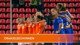 Highlights Penaltyserie OranjeLeeuwinnen Frankrijk 03092009 [upl. by Colinson237]