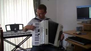 Beginners Accordion Lesson 5 pt1 12 Bar Chords in C Major [upl. by Hillery82]