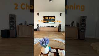 Polk R700  2 channel playback [upl. by Ottilie]