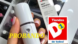 Probando el HIDRATADOR FACIAL de TIENDAS D1 🤔👩‍🦰 tiendasd1 [upl. by Inalaeham309]