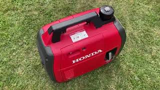 Honda 664240 EU2200i 2200 Watt Portable Inverter Generator with Co Minder Review [upl. by Parlin]