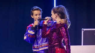 WINNERS SEP amp JASMIJN  HOLDING ON TO YOU LIVE  JUNIOR SONGFESTIVAL 2023 🇳🇱 [upl. by Eissehc]