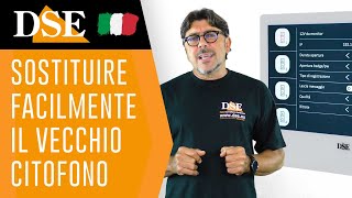 Come sostituire un vecchio citofono con un videocitofono IP touchscreen su due fili con wifi e app [upl. by Wetzel]