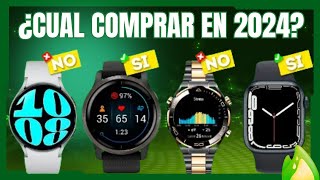 Los 5 MEJORES SMARTWATCH CALIDAD PRECIO De 2024 no compres uno antes de ver este vídeo [upl. by Notfilc]