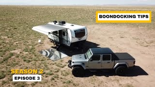 10 THINGS TO KNOW BEFORE YOU GO BOONDOCKING [upl. by Malony]