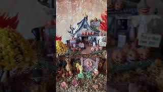 Lemax Spooky Town Display 2024 lemax spookytown 2024 fall [upl. by Ocir]