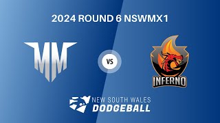 2024 NSWDL R6 Mixed Div 1 Mortlake Maelstrom vs Ashbury Inferno [upl. by Ethelred]