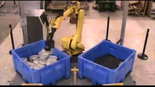 MT Zanetti Srl Visione guida robot 3D direttamente da cassone [upl. by Einram]