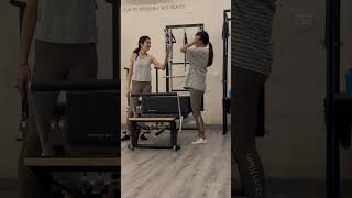 PILATES 🤸pilates workout grwmoutfit shorts makeup beauty poonampbisht [upl. by Tavis]