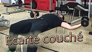 ║Ecarté couché║Exercice de musculation  ksCoaching [upl. by Aba632]