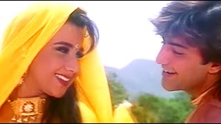 Sanwali Saloni Teri Jheel Si Aankhe  4k Video Song  Hum Sab Chor Hai 1995  Alka YagnikKumar Sanu [upl. by Oek]