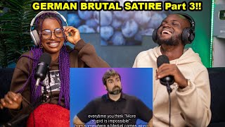 GERMAN BRUTAL SATIRE Part 3  Volker Pispers history of USA 3 of 5 REACTION😱😱😱😱 [upl. by Pepito]