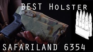 Best Military  Professional Holster SAFARILAND 6354 [upl. by Ahsinelg]