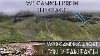 wild camping above Llyn y fan fach  msr elixir 1 [upl. by Dhiren]