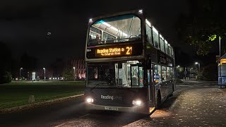 Reading Buses 864 YT59 OZO  Scania N270UD Optare OmniDekka [upl. by Oirasan]