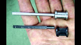 Gunsmithing Making Steel Guide Rod for a GSG 1911 22 LR Gunworks [upl. by Samid]