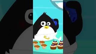 Five Little Penguins learning shorts trending viral cartoon [upl. by Leal]