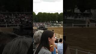 Carousel Saumur 2019  char Leclerc et Leopard 2a7 [upl. by Quartet]