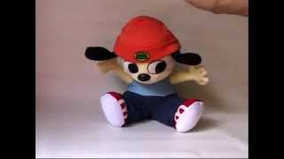 Parappa the Rapper Talking Plush Doll Rodney Alan Greenblat BANDAI [upl. by Haida]