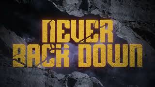 NEVER BACK DOWN feat Manafest  Caleb Hyles Original Song [upl. by Agnesse136]