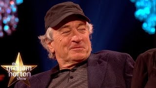 Robert De Niro Impressed By Tom Hiddlestons Robert De Niro Impression  The Graham Norton Show [upl. by Newcomer]