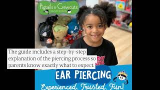 Kids Ear Piercing Pigtails amp Crewcuts Greenville SC Releases New Parents Guide [upl. by Noeht]