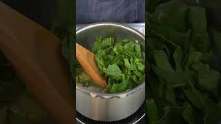 VEGAN Creamed Spinach SO CREAMY [upl. by Chally]