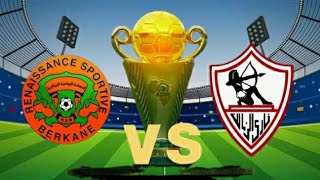 Zamalek vs RSB Berkane  CAF Confederation Cup Live Football Match today live Score [upl. by Whelan]