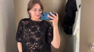 4K Transparent Clothing Try On Haul with Victoria White New Things In Todays Review Try on Haul [upl. by Beichner]