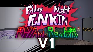 FNF Rhythmic Revolution V1  Full gameplay release Friday Night Funkin Human Impostor [upl. by Bolanger]